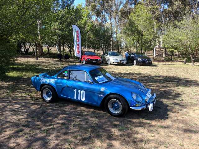 Renault Alpine (A110) and Alfas at Marques in the Park 2018