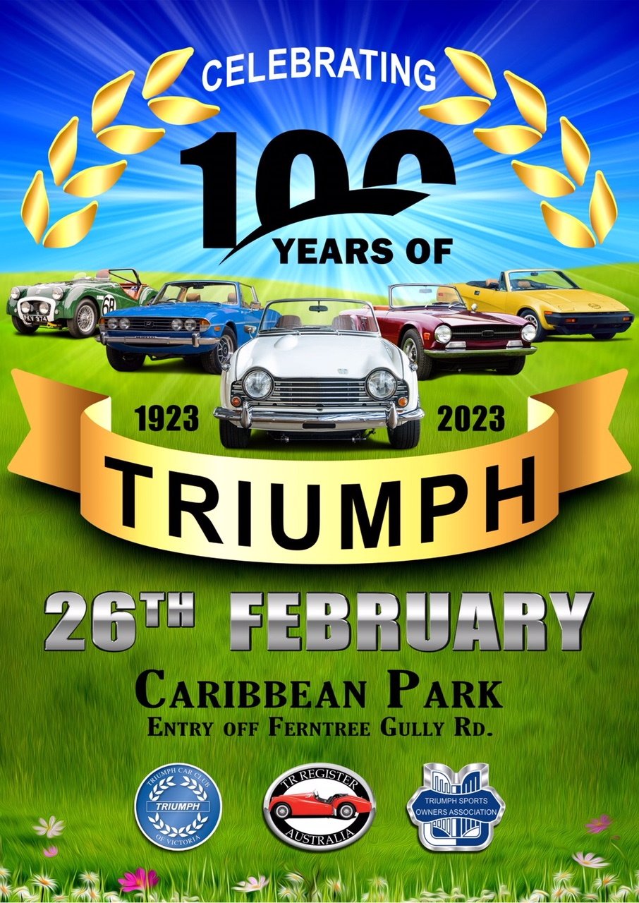 TR Centenary poster